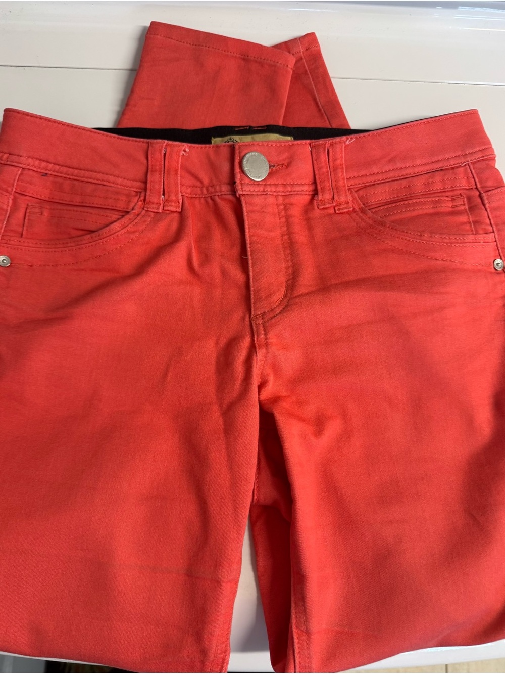Democracy Coral Skinny Jeans